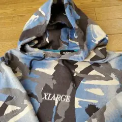 XLARGE 迷彩柄 パーカーLサイズ