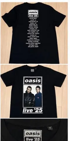 新品未使用oasis live '25 ワールドツアー Tシャツ M オアシス - メルカリ
