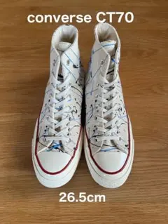 【希少】converse CT70 生成りペイント 26.5cm