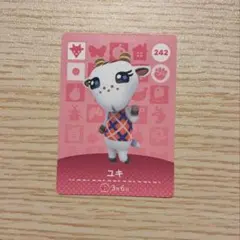amiiboカード あつ森 ユキ