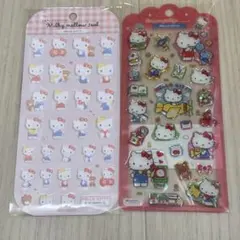 サンリオ　キティ　ミルキーメロウシール　ドロップジェリーシール　2点セット