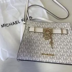 MICHAEL KORS ショルダーバッグ ホワイト/グレー