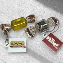 【本物そっくり！】フルタ製菓 ミニチュアチャーム 2種セット生クリーム＆ドレミ