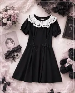 axes femme POETIQUE レースアップワンピースのサムネイル