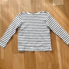 【ユニクロ】ボーダー長袖Tシャツ (サイズS)
