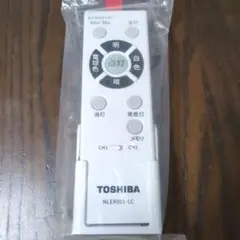 TOSHIBA 照明用リモコン NLER001-LC