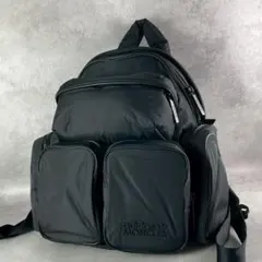 美品 大容量✨MONCLER adidas コラボ リュック バックパック 黒