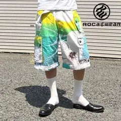 00s ROCAWEAR バギー カーゴショーツ 総柄 street SURFのサムネイル