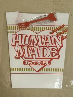ヒューマンメイド　カップヌードルコラボ　限定商品　エコバッグ　フォークセット