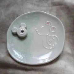 山口麻子 やまぐちあさこ パンダイラスト陶器 皿 - メルカリ
