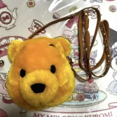 ディズニーランド限定　くまのプーさん　ショルダー　パスケース　パスポート
