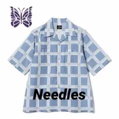 Needles 半袖シャツ チェック柄 Mサイズ