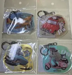 最遊記 サンリオコラボ アクリルキーホルダー 4点セット