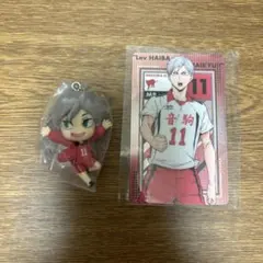 ハイキュー　灰羽リエーフ　ガチャガチャ　カード　セット