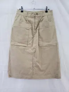 MHL WASHED CHINO COTTON スカート サイズ3のサムネイル