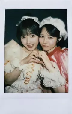 佐野愛花 川本笑瑠 ペアチェキ マカロン衣装