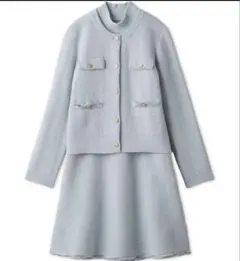 セルフォード　ライトブルー　ニットセットアップ