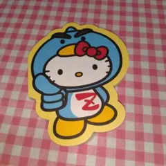 ハローキティ　ダイカットメモ　中古