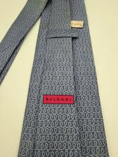 訳あり　BULGARI エレガント シルク ネクタイ