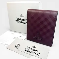 Vivienne Westwood EMBOSSED 二つ折り財布 ボルドー - メルカリ