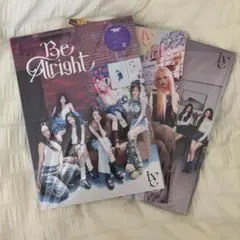 IVE Be Alright 初回限定盤 3形態セット 開封済み