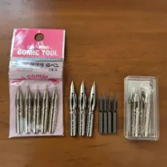漫画用ペン先 Gペン 丸ペン サジペン 計22本 まとめ売りのサムネイル