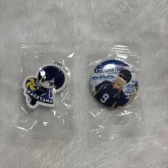 ハイキュー くら寿司 影山飛雄 めじるしチャーム 缶バッジ