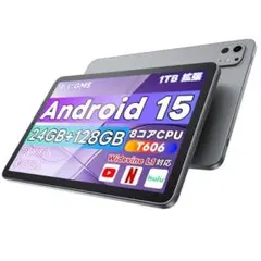 T1 Android 15 タブレット 10.1インチ 本体 - メルカリ