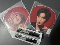 SnowMan Dome Tour ON ペンライト うちわ 目黒蓮 佐久間大介