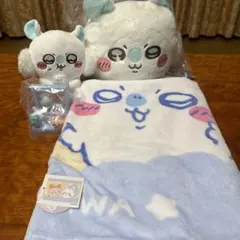 ちいかわ モモンガ　ぬいぐるみとブランケットセット