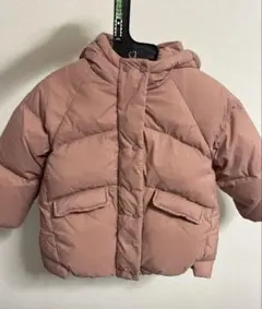 ZARA ファー付きダウンコート クリーニング済み 美品