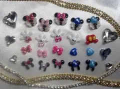 ディズニー　ミッキー　ミニー　ネイルパーツのサムネイル