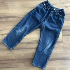 FO.KIDS⭐︎エフオーキッズ ダークブルー デニムパンツ ウエストゴム130