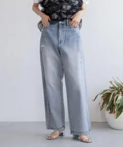 LOWRYS FARM CONE/ワイドストレートパンツ