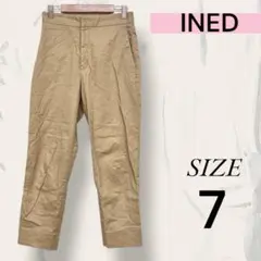 INED イネド パンツ カジュアルパンツ シンプル おしゃれ 7