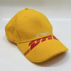 VETEMENTS DHL ベースボールキャップ ヴェトモン イエロー 帽子のサムネイル