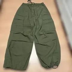 メンズ　ＧＵ　スーパーワイドカーゴパンツ