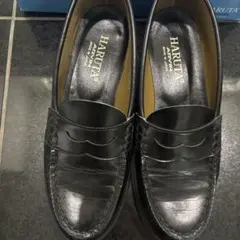 HARUTA ローファー 4514 黒 24.5cm EE