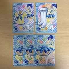 アイカツカード ノーマル ブルーステージコーデ アイカツアンコール 霧矢あおい