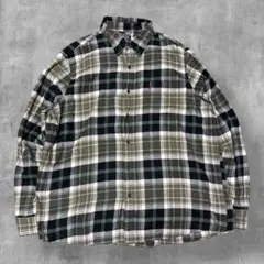 Y2K CHAPS チェックシャツ XXL ビッグサイズ グランジ