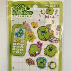 平成レトロ】ぷっくりツヤツヤ カッパのデコレーションシール かっぱ