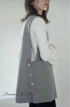 メゾンドドルチェ♡ニットベスト美品