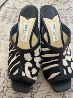 JIMMY CHOO　ジミーチュウ　サンダル　ハイヒール38