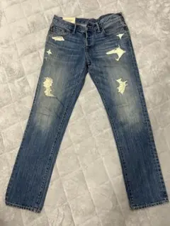 Abercrombie & Fitch ダメージデニムジーンズ