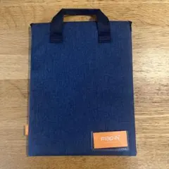 タブレットケース　クッションケース フラップイン Sサイズ　ネイビー
