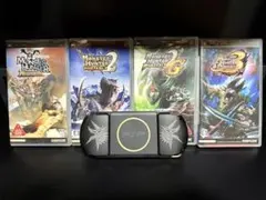 【美品】PSP-3000 本体 モンスターハンターポータブ3rdハンターズモデル