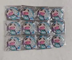 忍たま乱太郎 カラオケの鉄人 缶バッジ 福富しんべヱ 12点セット