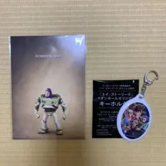 トイストーリー4 ポストカード キーホルダー［非売品］