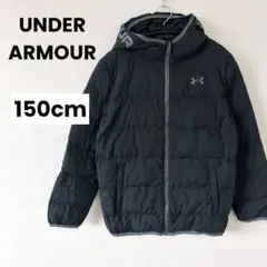 アンダーアーマー 中綿ジャケット ジュニアM 150 レディースS相当 黒