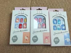 サンリオ　キティ　マイメロ　シナモロール　ネイルチップのサムネイル